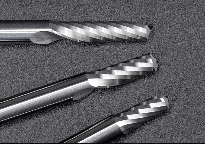 Spiral 'O' Single Flute Bit for Metal - 1/8″ Shank