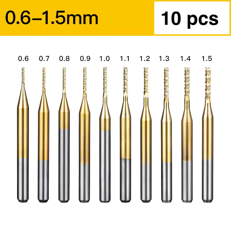 TiN Coating Corn Bit - 1/8″ Shank