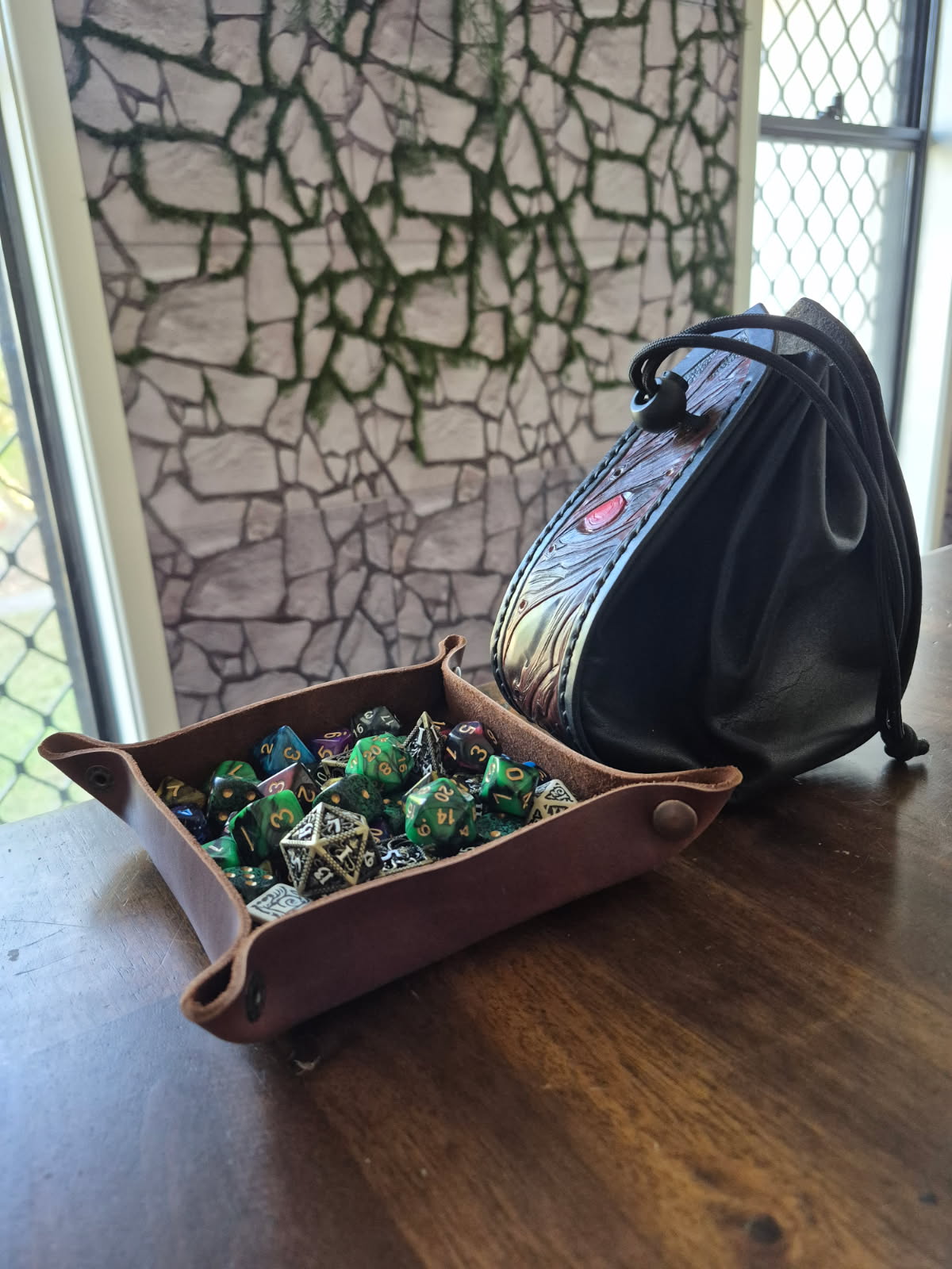 ATD Crafting – Leather Dice Tray - Plain Jane