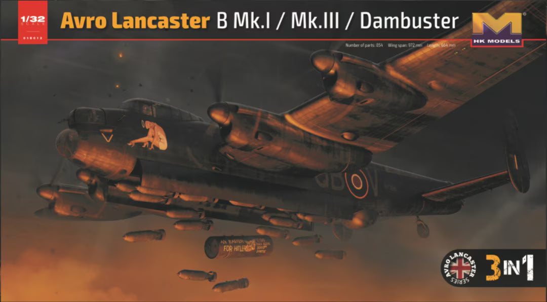 Avro Lancaster B MkI/ B MkIII/ Dambuster Limited Edition Merit Exclusive (3 in 1)