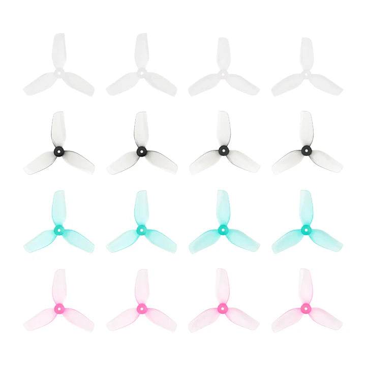 HQ 31mm Ultralight 3-Blade Propellers (1.0mm Shaft) - Rising Sun FPV