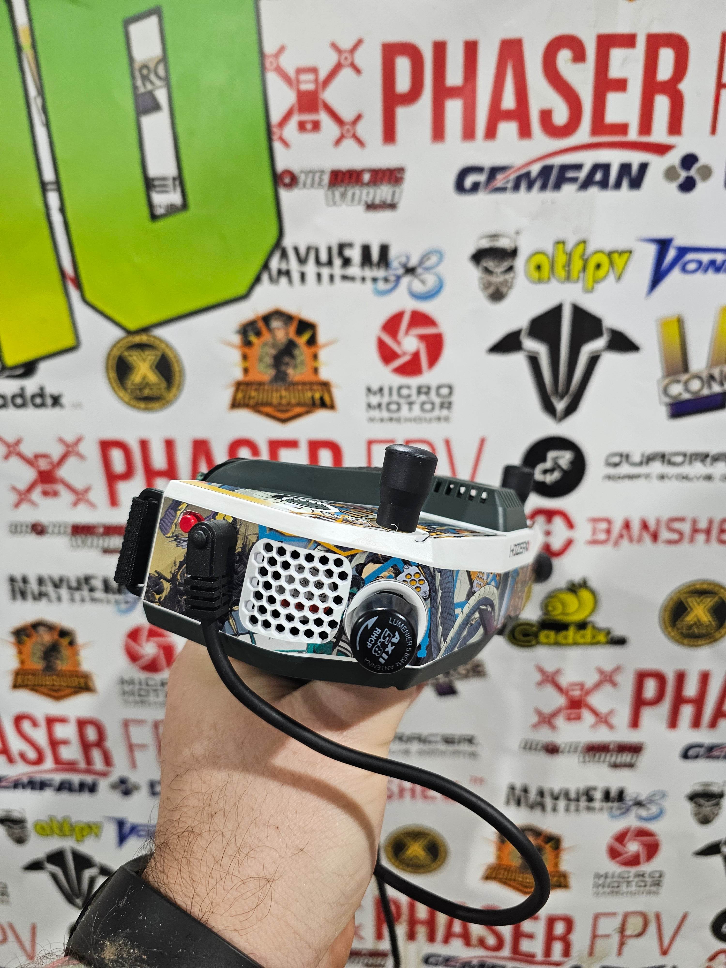 HDZero Goggle Skin - Rising Sun FPV