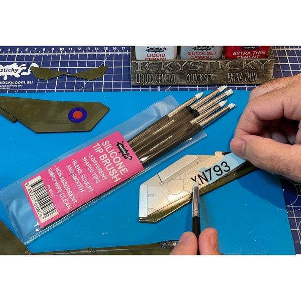 SILICONE TIP BRUSH 5PK - Rising Sun FPV