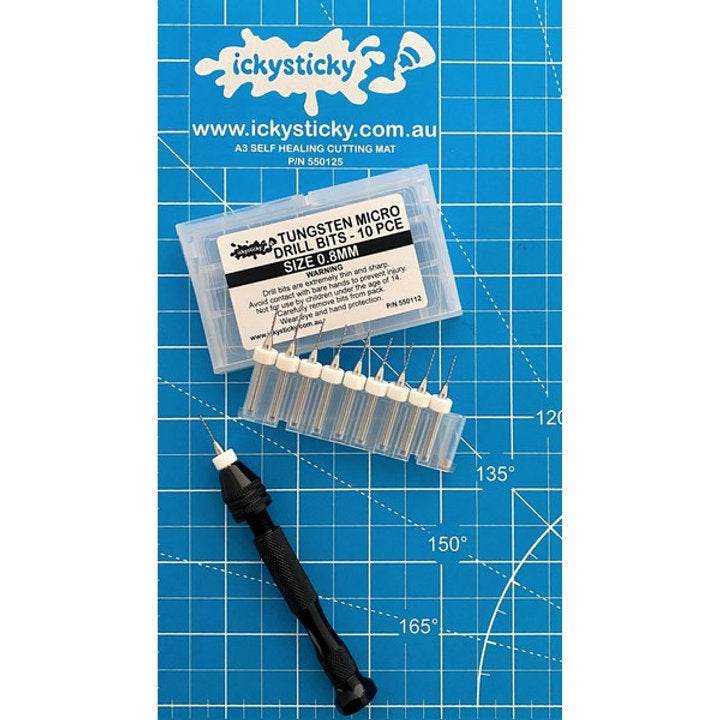 TUNGSTEN MICRO DRILL BITS SINGLE SIZE PACK - Rising Sun FPV