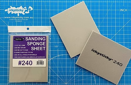 Icky Sticky SANDING SPONGE SHEET ASSORTED GRITS