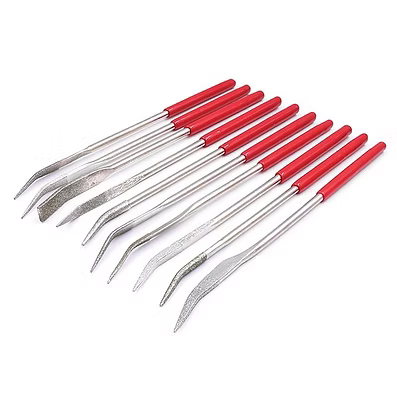 Icky Sticky 10 PIECE CURVED DIAMOND FILE SET