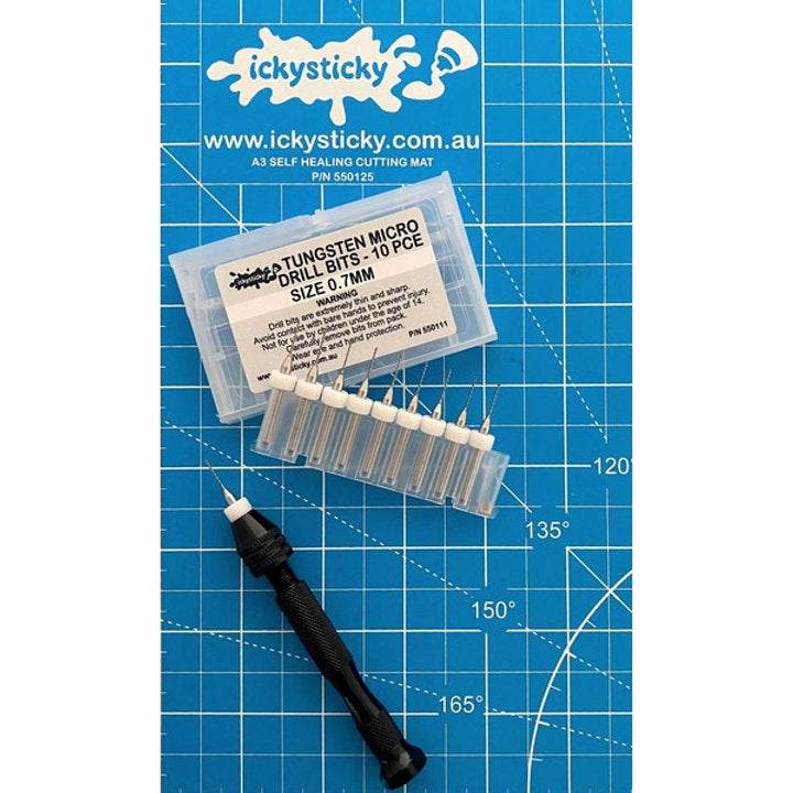 TUNGSTEN MICRO DRILL BITS SINGLE SIZE PACK - Rising Sun FPV