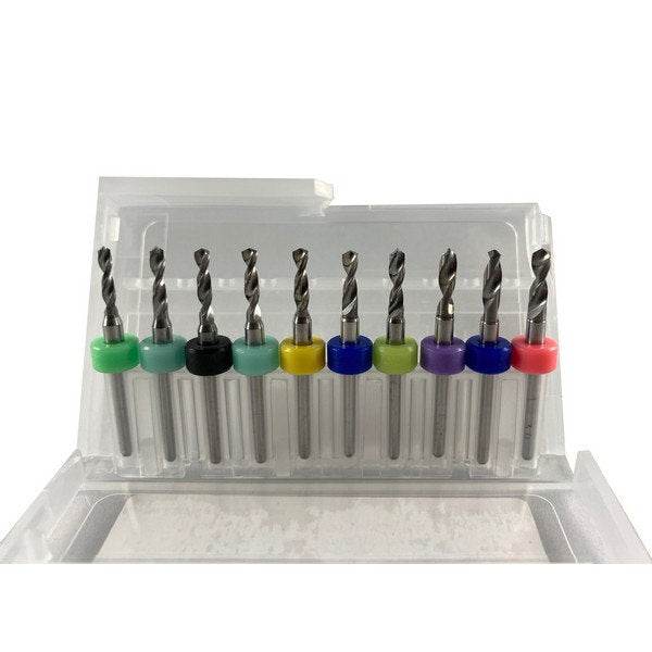TUNGSTEN MICRO DRILL BITS 2.1MM - 3.0MM - Rising Sun FPV