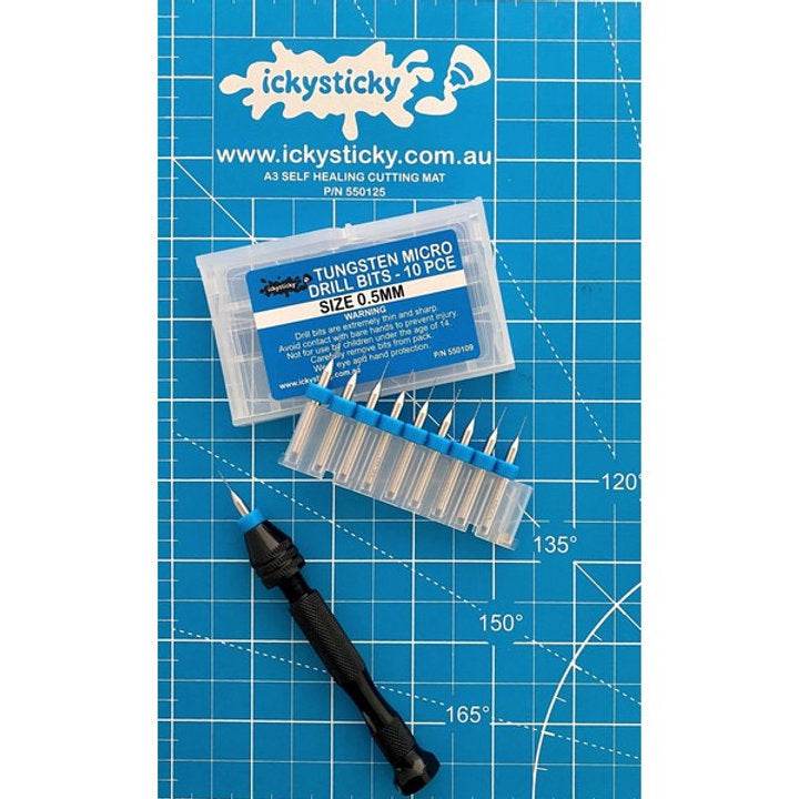 TUNGSTEN MICRO DRILL BITS SINGLE SIZE PACK - Rising Sun FPV