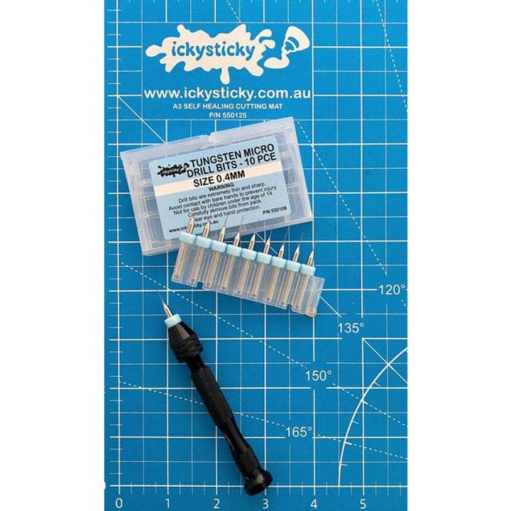 TUNGSTEN MICRO DRILL BITS SINGLE SIZE PACK - Rising Sun FPV