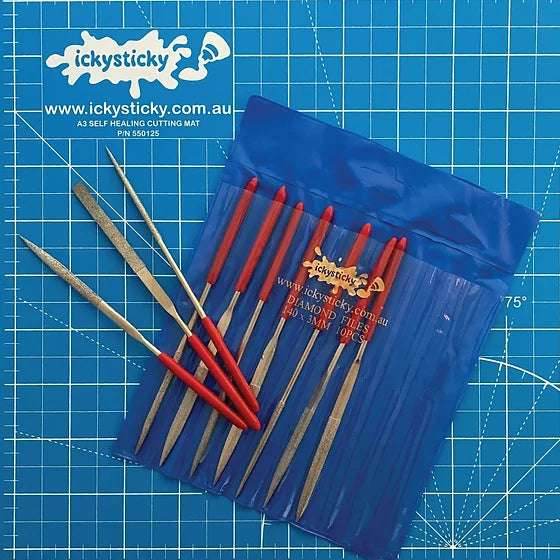 10 PIECE DIAMOND FILE SET - Rising Sun FPV