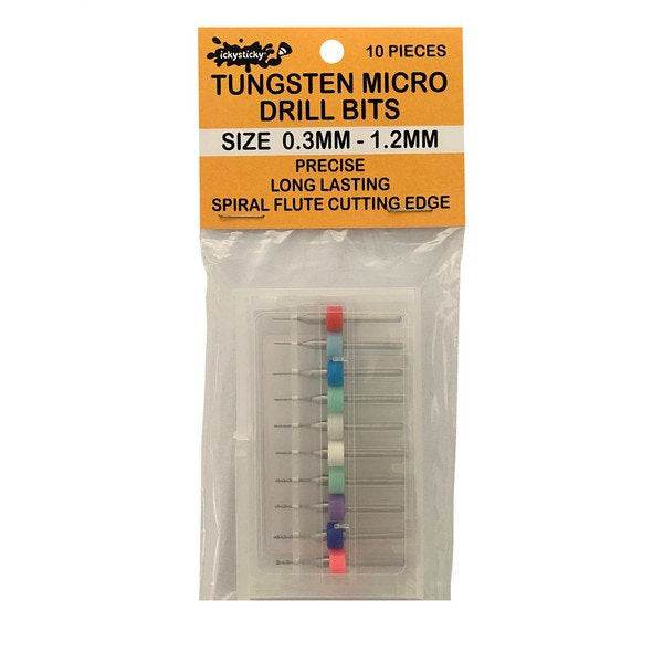 TUNGSTEN MICRO DRILL BITS 0.3MM - 1.2MM - Rising Sun FPV