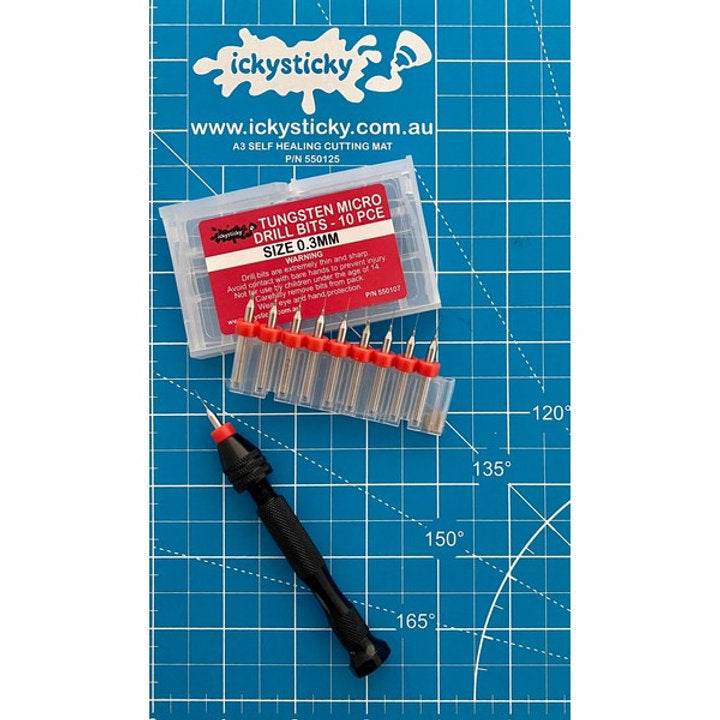 TUNGSTEN MICRO DRILL BITS SINGLE SIZE PACK - Rising Sun FPV