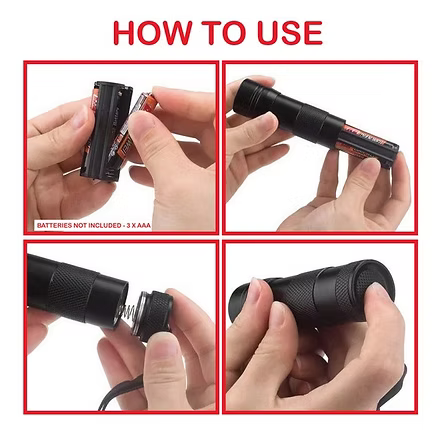 Icky Sticky UV LED TORCH