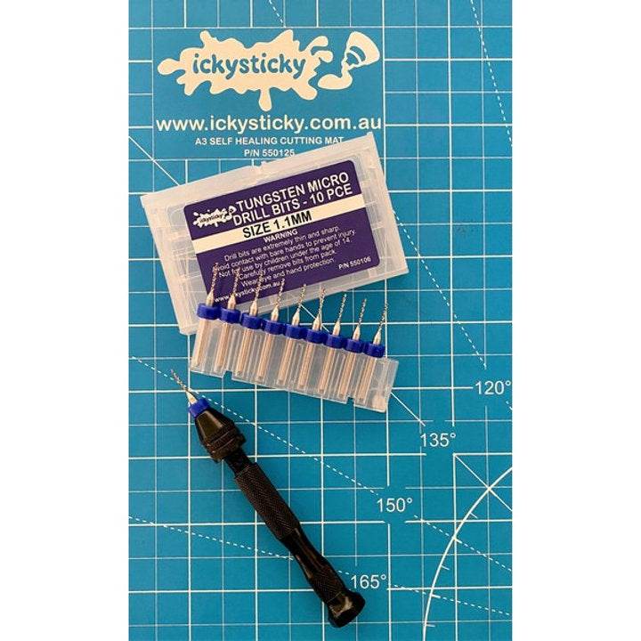 TUNGSTEN MICRO DRILL BITS SINGLE SIZE PACK - Rising Sun FPV