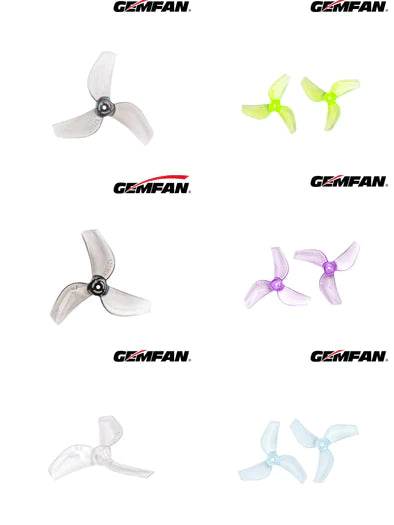 Gemfan 31mm 1219S PC 3 Blade 1mm - Rising Sun FPV