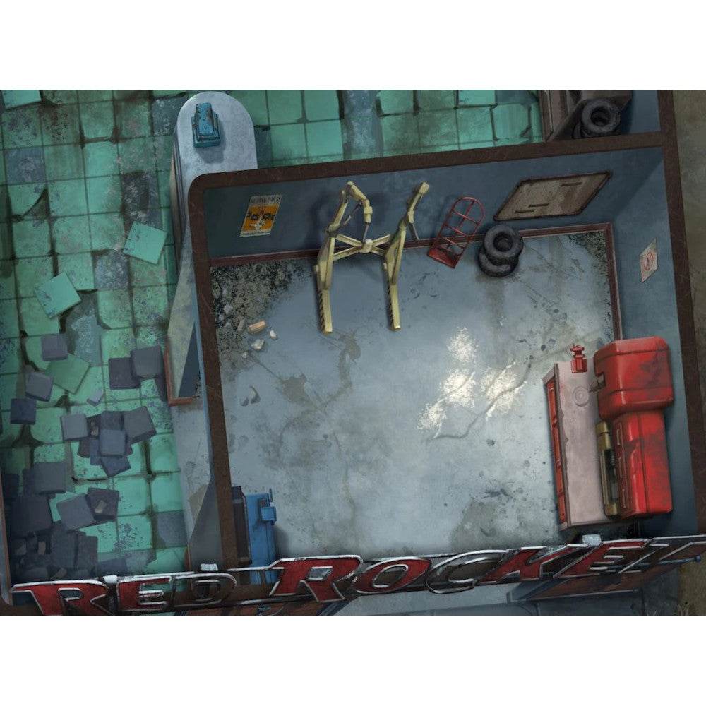 Fallout: The Roleplaying Game - Map Pack 2: Wasteland Locales - Rising Sun FPV