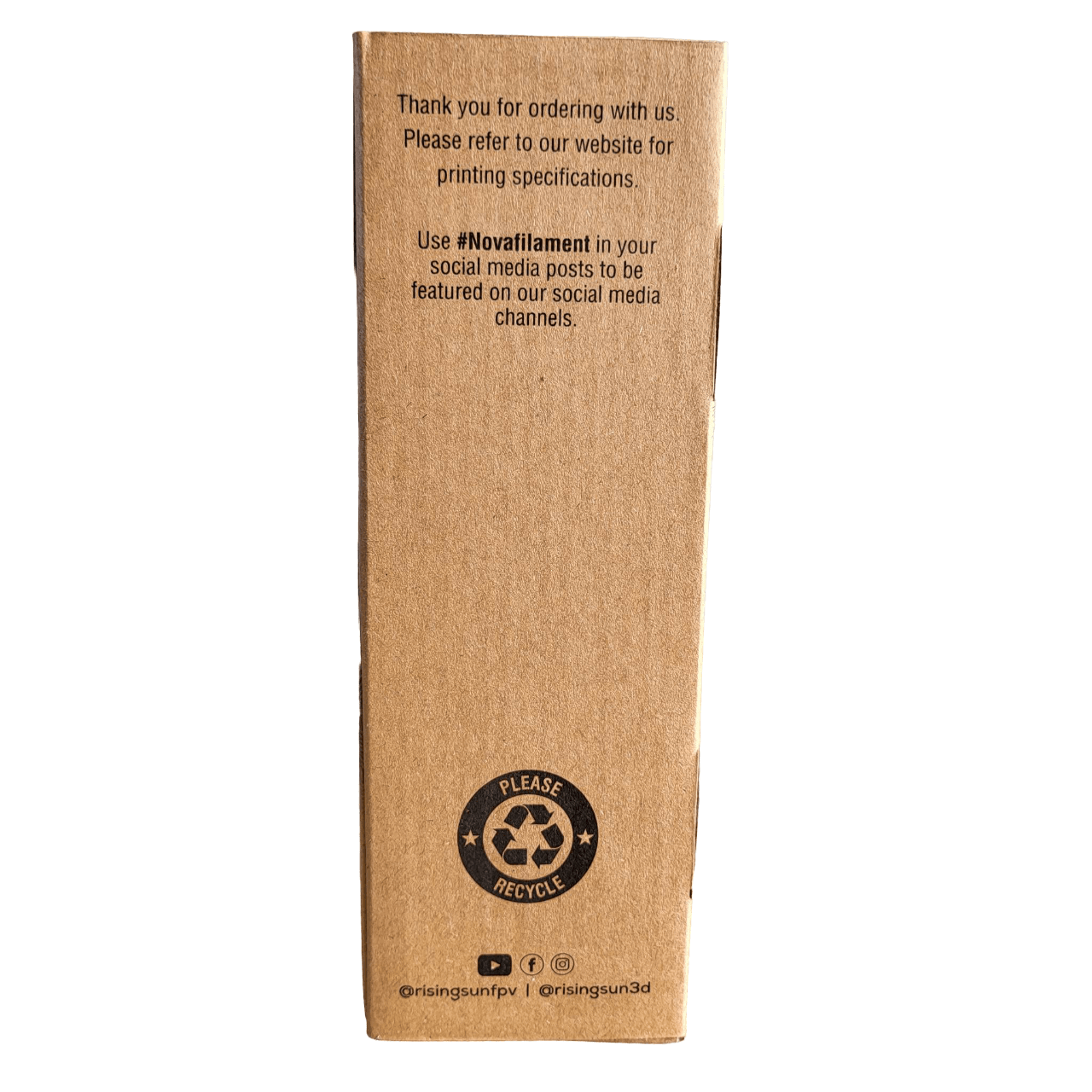 RISING SUN FPV - NOVA PETG FILAMENT 1.75MM 1kg - Rising Sun FPV