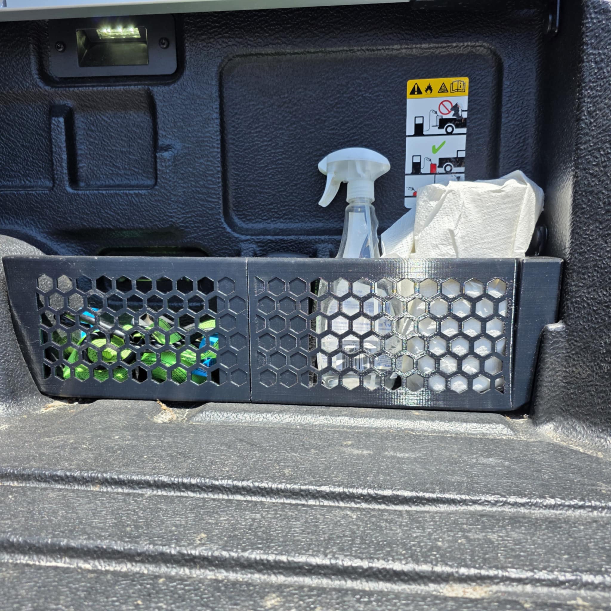 2024+ Ford Ranger & Amarok Aventura - Plastic Tub Cover - Storage Solution/Pocket Slide