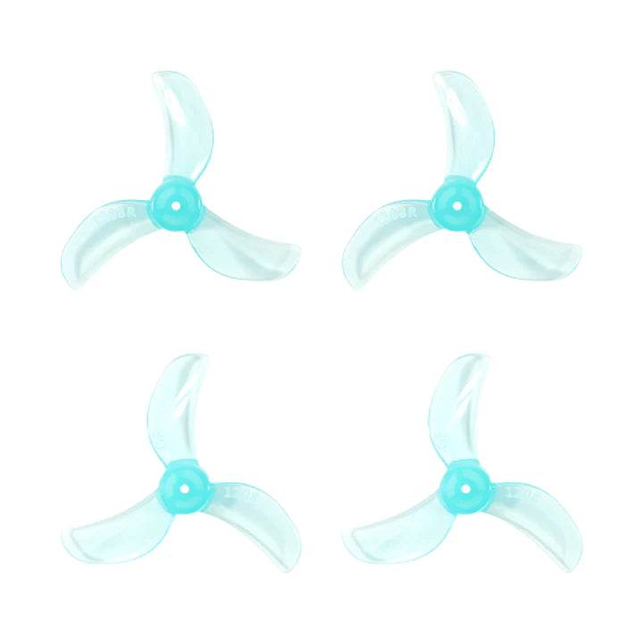 Gemfan 1208 3-blade Propellers(0.8mm/1.0mm Shaft) - Rising Sun FPV