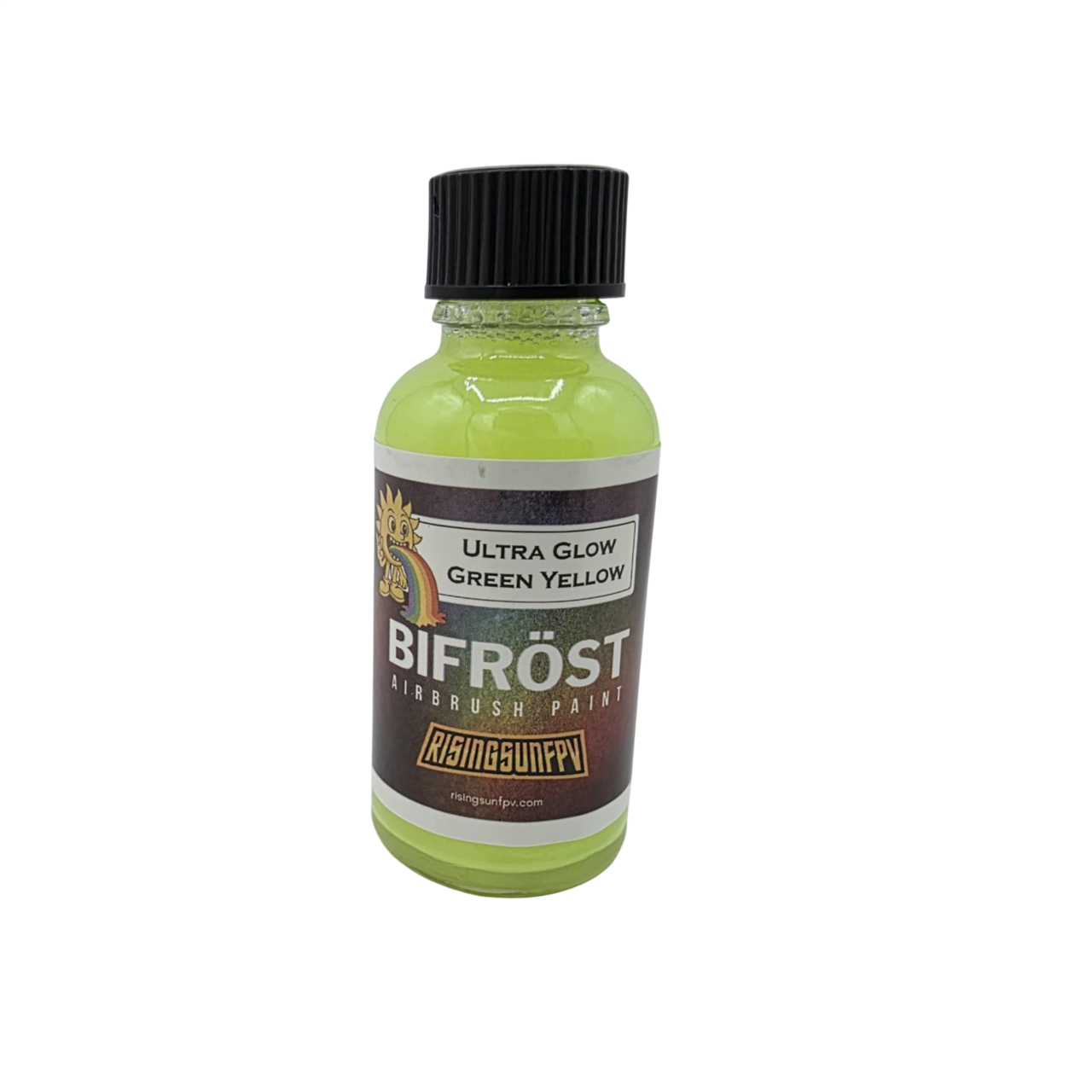Bifrost Airbrush Paints - Ultra Glow Green Yellow