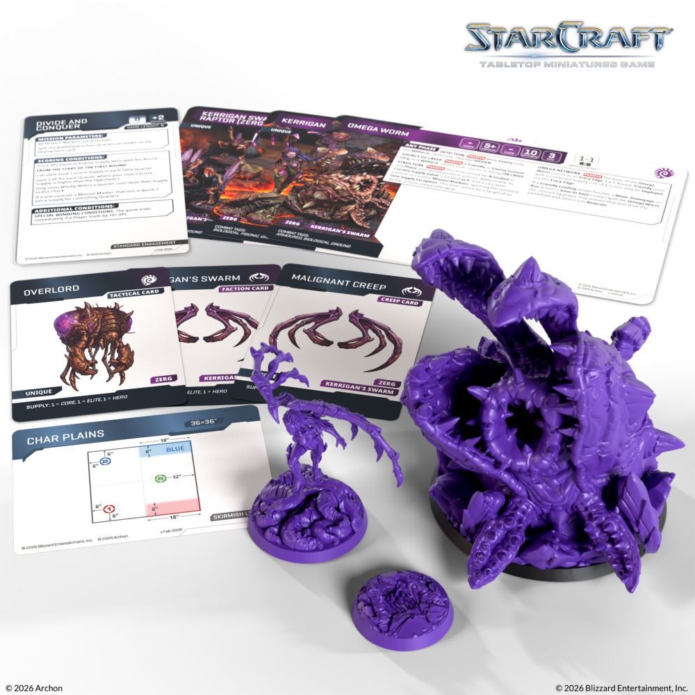 Starcraft Miniatures Games: Zerg - Kerrigan (Primal Kerrigan) - Hero Expansion Set