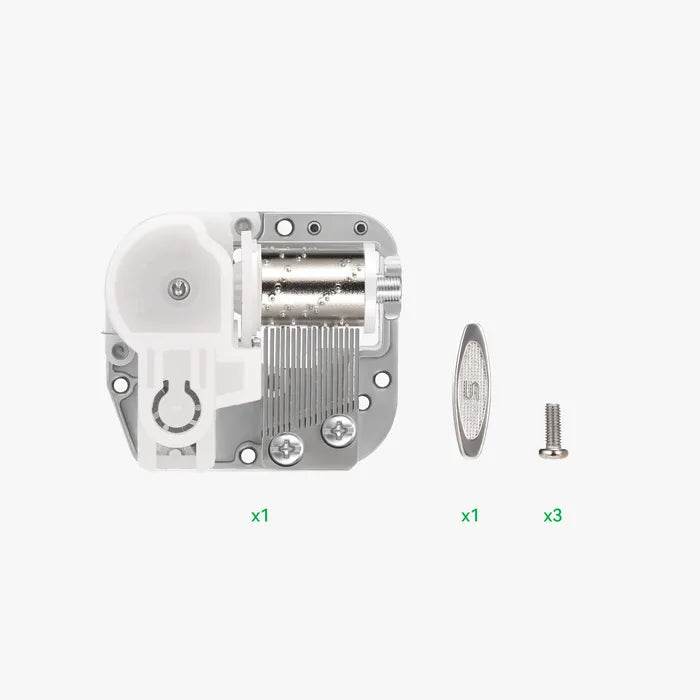 Piano Music Box Bottom Winding Kit - K014 - Rising Sun FPV
