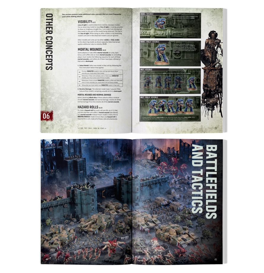 40-02 WARHAMMER 40K: CORE RULES (ENGLISH) Pre-orders ship on or after launch day 27/06/2026