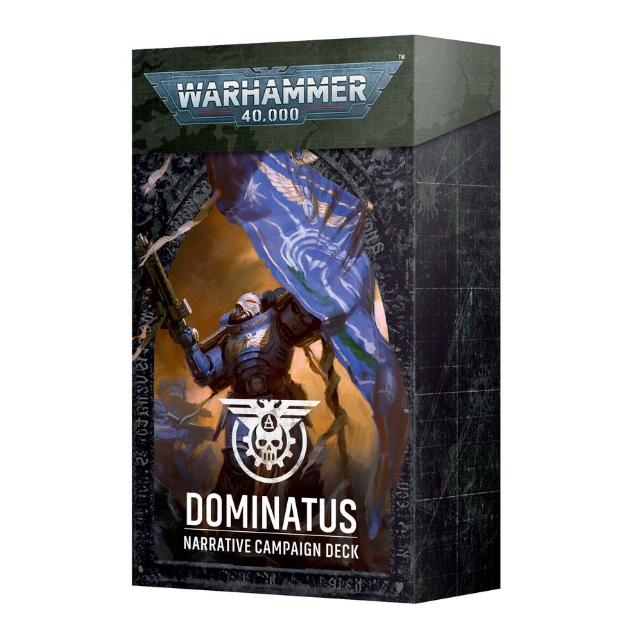 40-80 WARHAMMER 40K: Dominatus – Narrative Campaign Deck ARMAGEDDON (ENGLISH) Pre-orders ship on or after launch day 27/06/2026