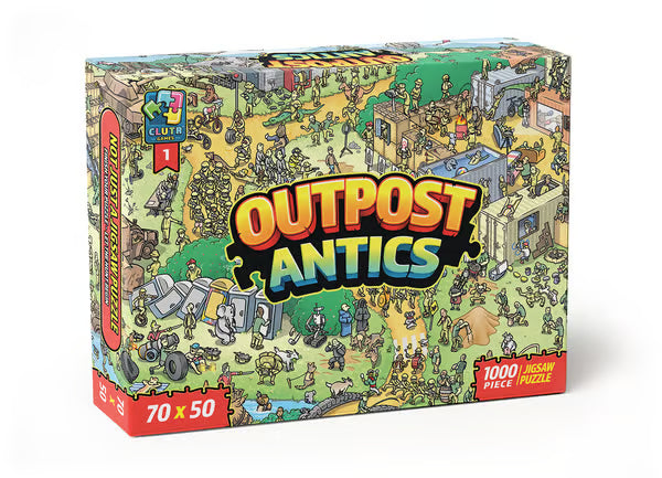 Outpost Antics - A Search & Find Jigsaw Puzzle