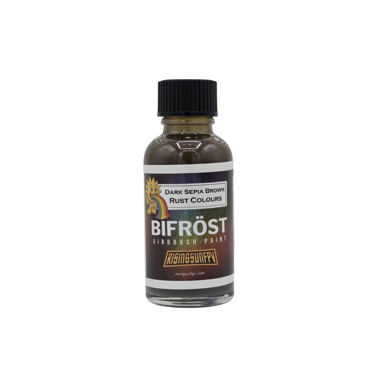 Bifrost Airbrush Paint - Dark Sepia Brown Rust Colours