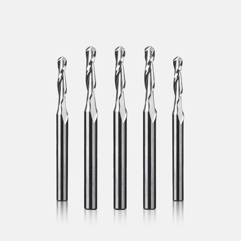 Two Flute Ball Nose Bit - 1/8″ Shank