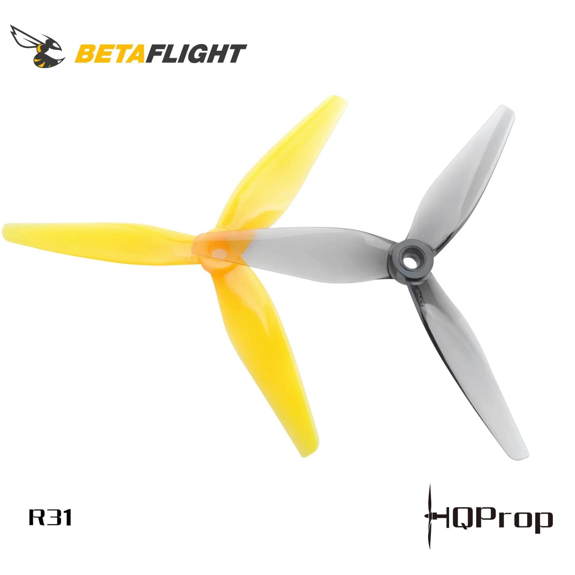 HQProp 5131(R31) (2CW+2CCW)-Poly Carbonate - Rising Sun FPV