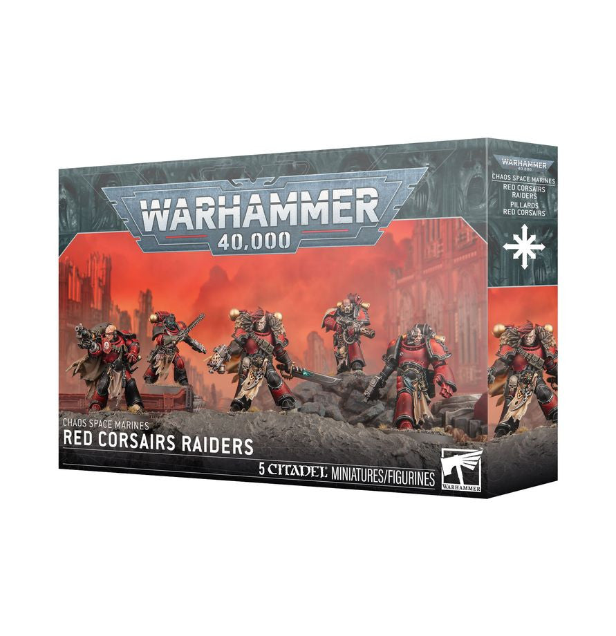 43-113 CHAOS SPACE MARINES: RED CORSAIRS RAIDERS