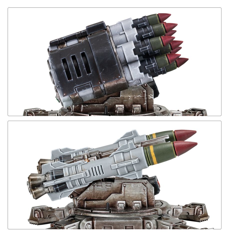31-108 LEGIONES ASTARTES: TARANTULA MISSILE BATTERY