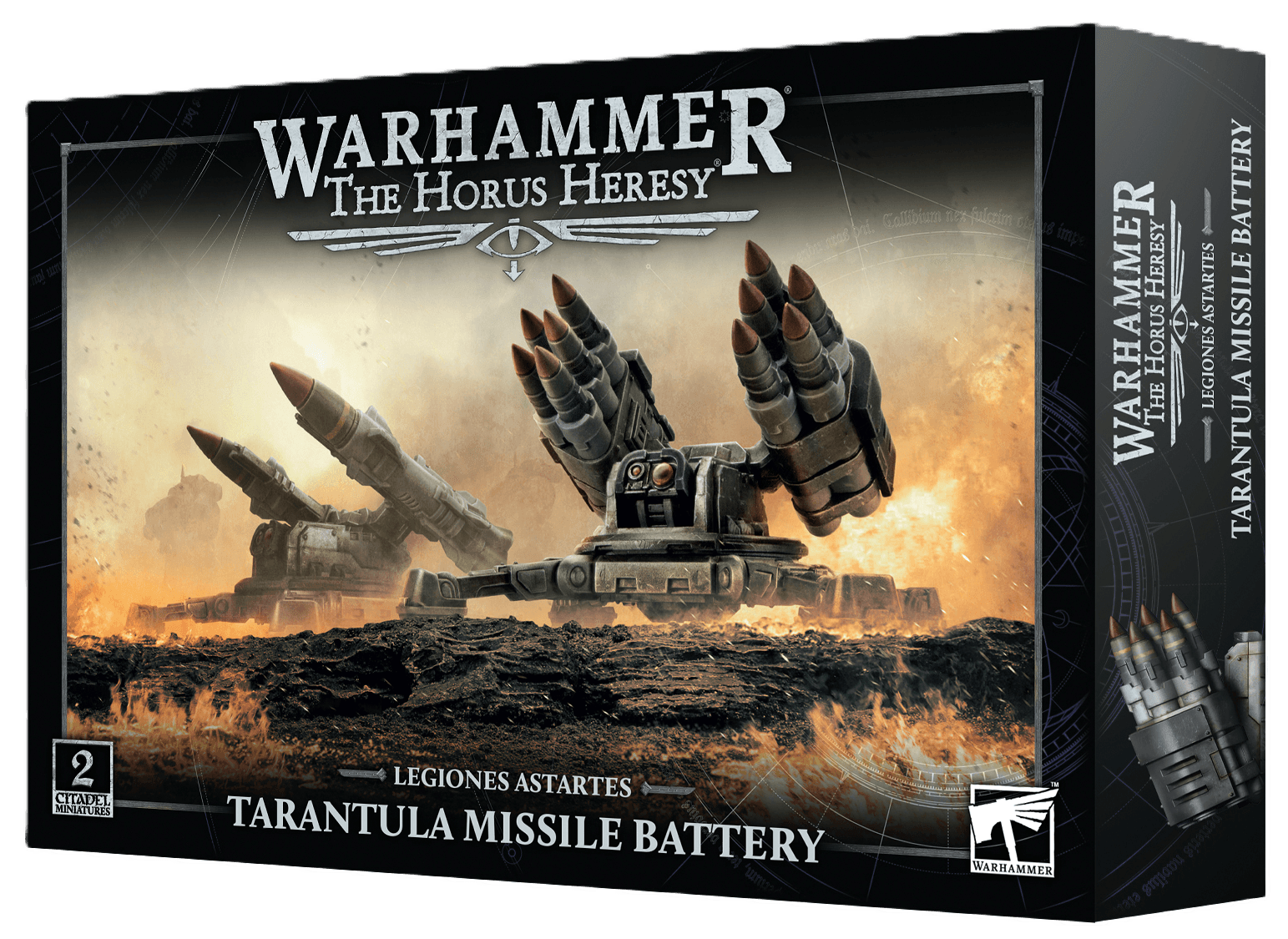 31-108 LEGIONES ASTARTES: TARANTULA MISSILE BATTERY - Rising Sun FPV