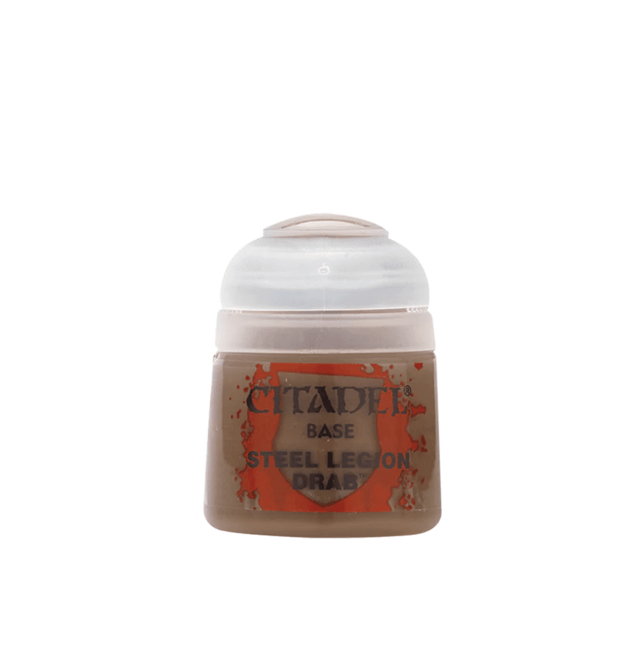 21-17 Citadel Base: Steel Legion Drab (12ml) - Rising Sun FPV