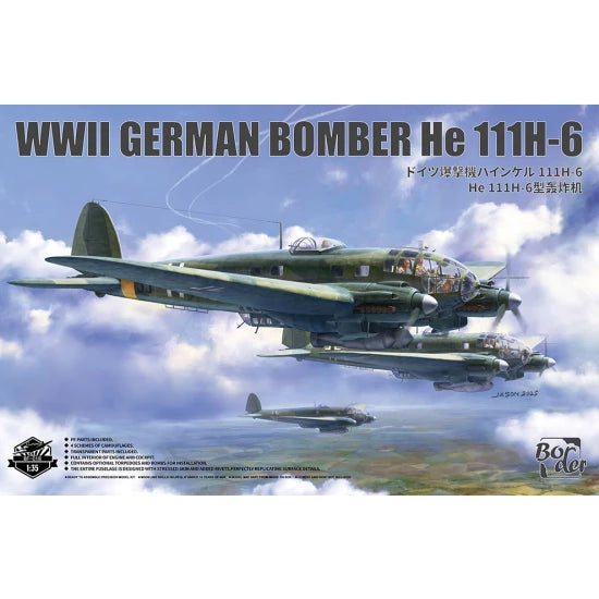 Border Models 1/35 WWII German Bomber He 111H-6