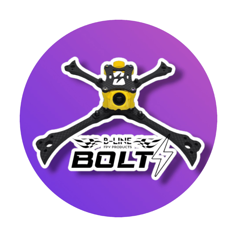 B-LINE BOLT – 5″ FPV RACING FRAME - Rising Sun FPV