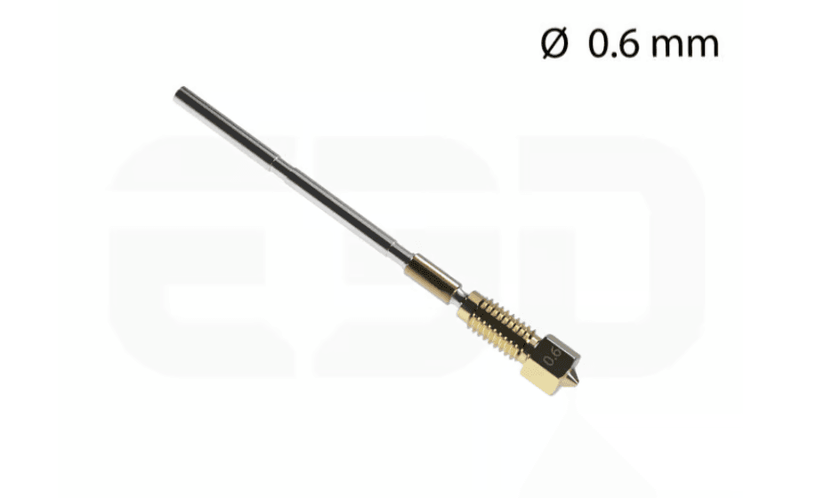 E3D Prusa Nozzle: High Flow Brass - Rising Sun FPV
