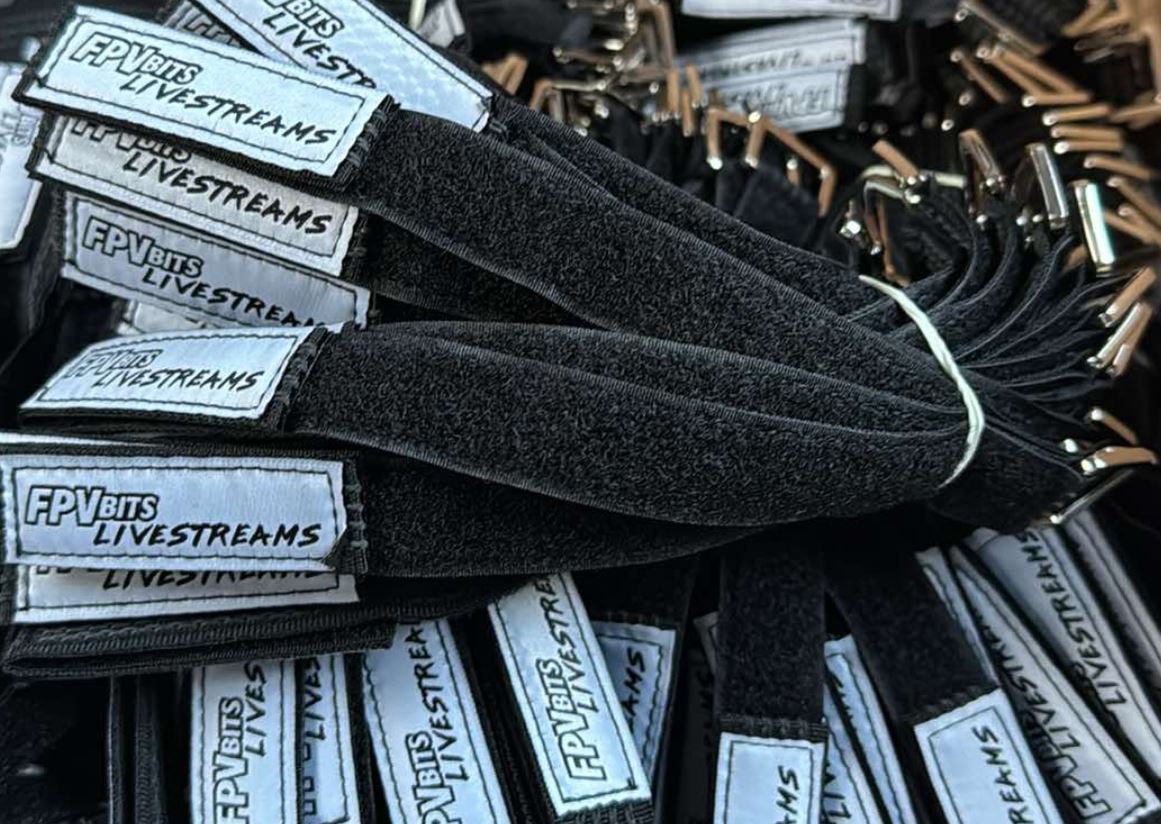 FPVBits Tough-AF Battery Strap V2 (3 pack)