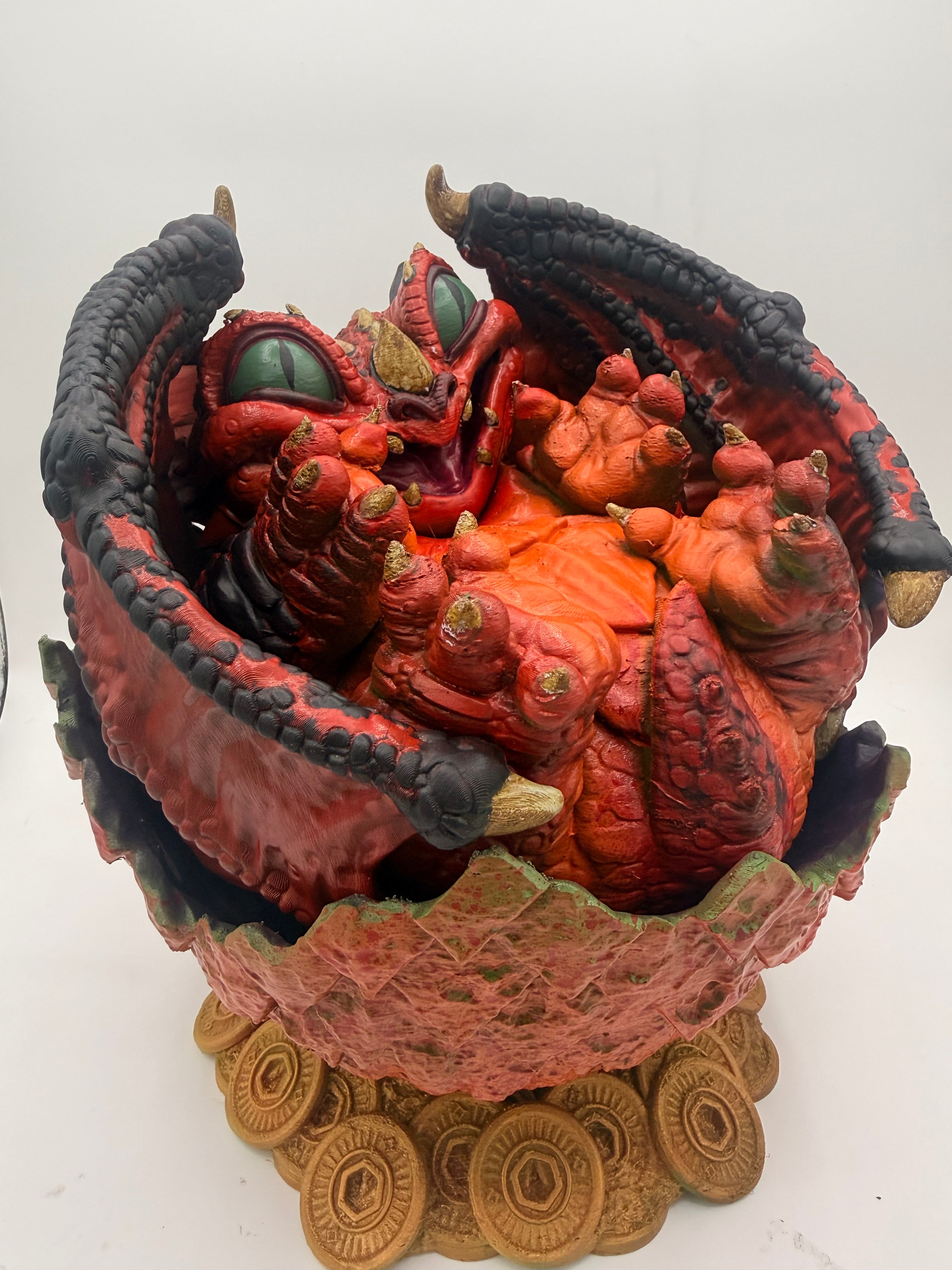 Hatching Dragon Red