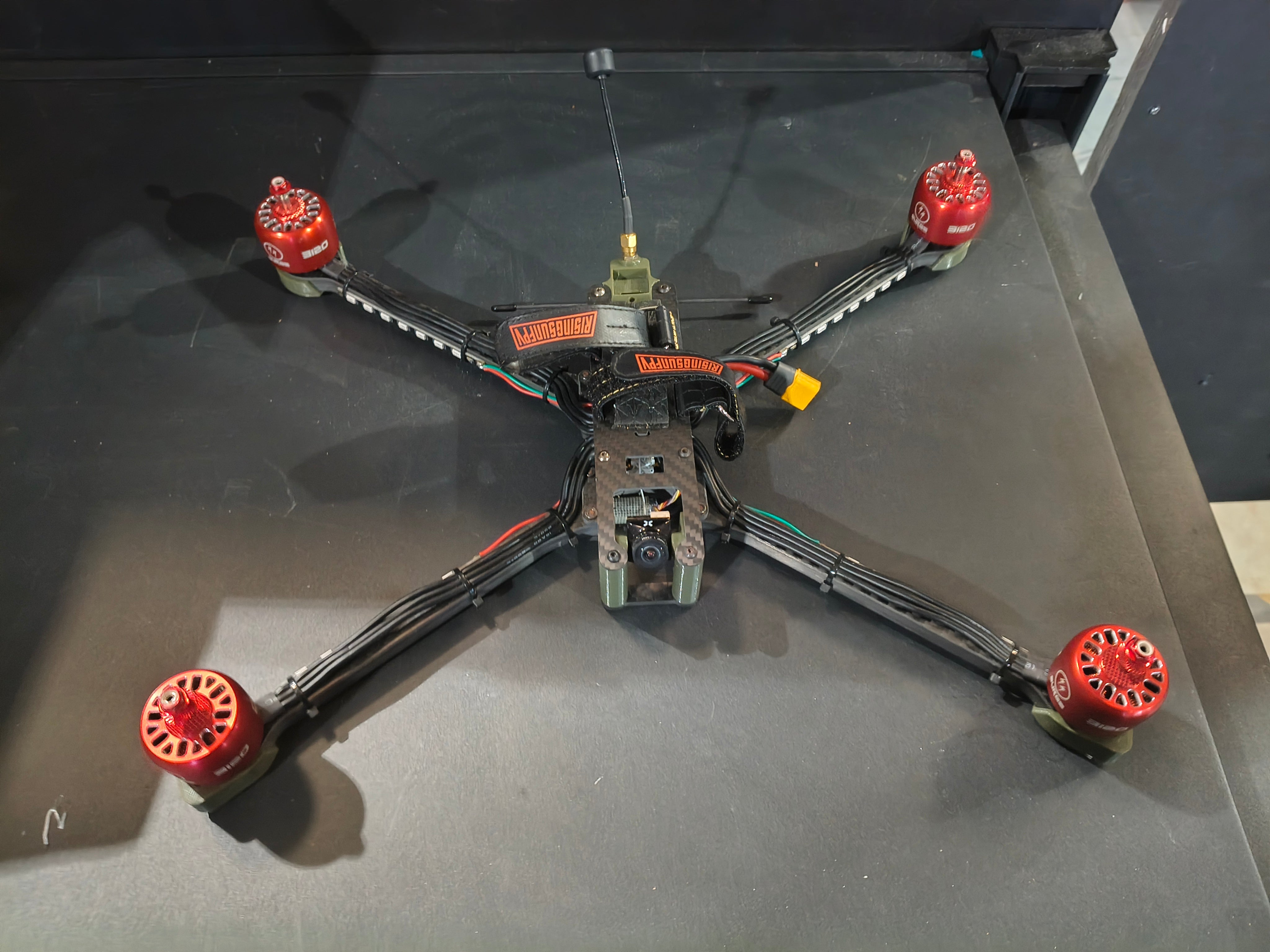 Used 7 inch FPV + props