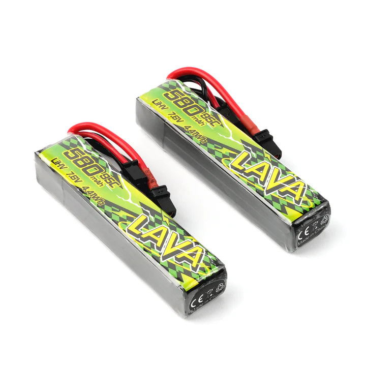 LAVA II 2S 580mAh 95C Battery (2PCS)