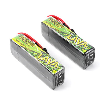 LAVA II 4S 580mAh Battrey 95C (2PCS)
