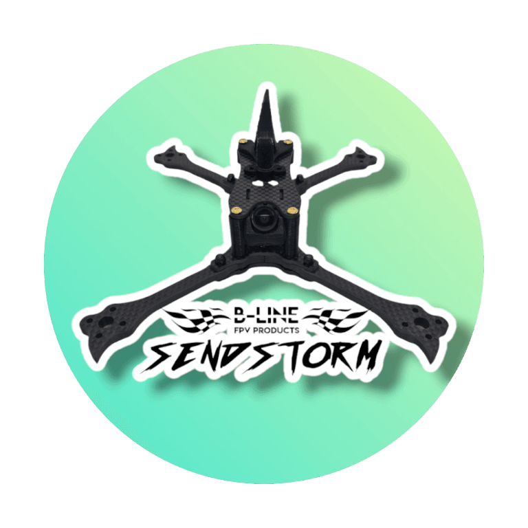B-LINE ‘SENDSTORM’ 5″ FPV RACING FRAME V1.3 - Rising Sun FPV