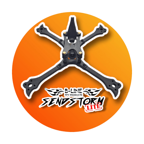 B-LINE SENDSTORM LITE V2.0 – 5″ FPV RACING FRAME - Rising Sun FPV