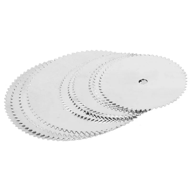 11PCS Set Mini Circular Saw Blade Stainless Steel Cutting Disc Wood Cutting Wheel For Rotary Motor