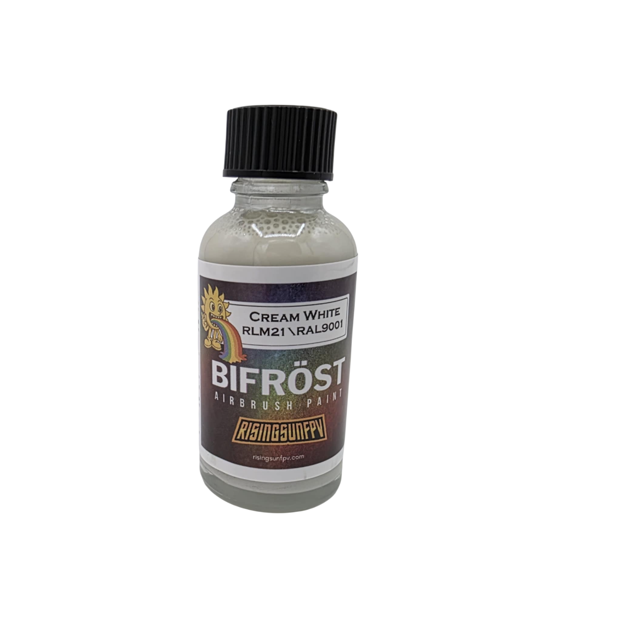 Bifrost Airbrush Paints - RLM21 White (Cream White) RAL9001