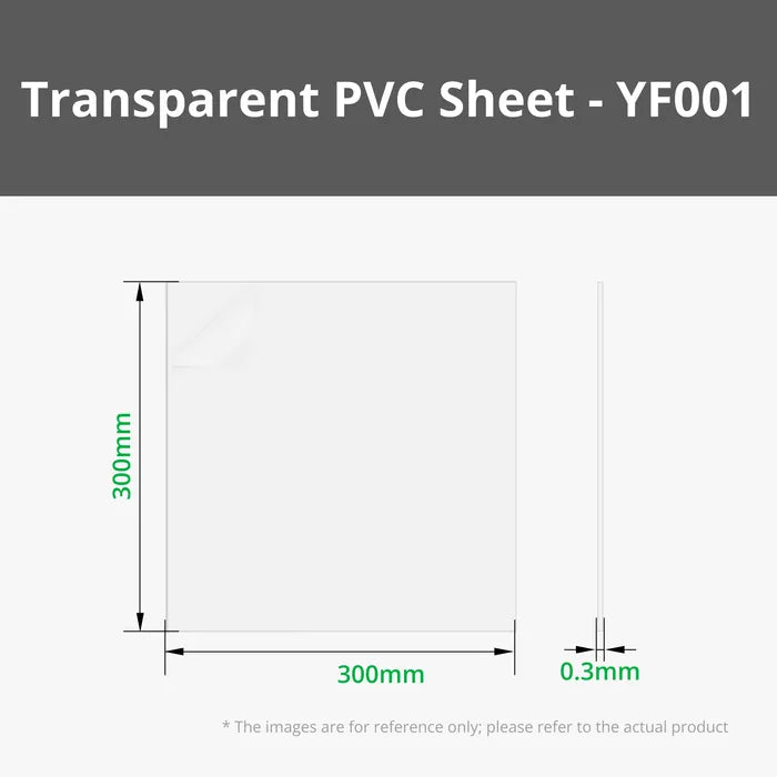 0.3mm Transparent PVC Sheet
